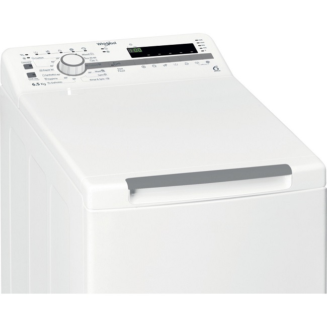 WHIRLPOOL augšas ielādes veļas mašīna TDLR65230SSEUN