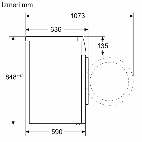 BOSCH veļas mašīna WGG2440RSN