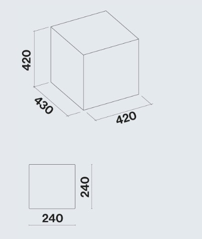 FALMEC RUBIK salas tvaika nosūcējs