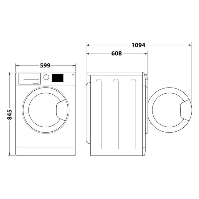 WHIRLPOOL veļas mazgājamā mašīna W7X89SILENCE EE