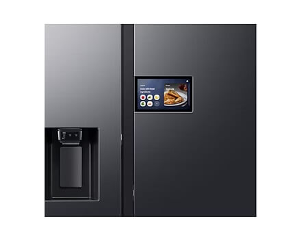 SAMSUNG side by side ledusskapis RS90F64EEFEO