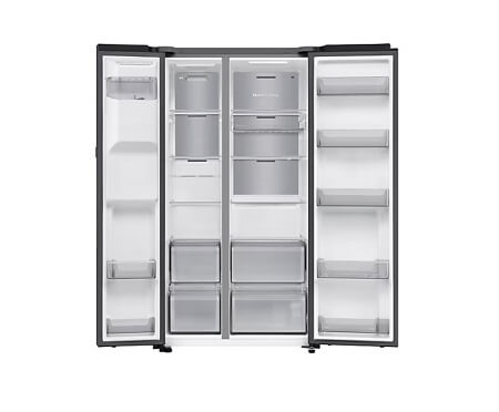 SAMSUNG side by side ledusskapis RS90F64EEFEO