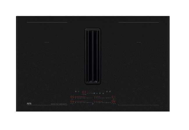 AEG indukcijas virsma ar integrētu tvaika nosūcēju NCP84C01AZ