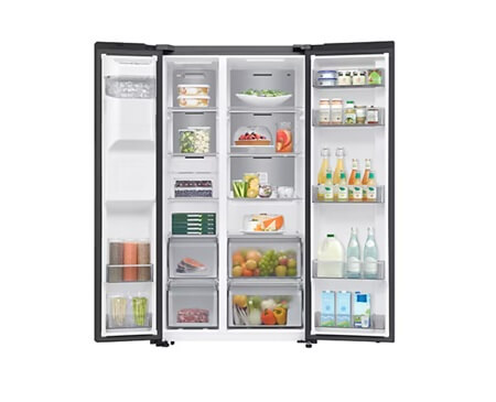 SAMSUNG side by side ledusskapis RS70F64KEBEO