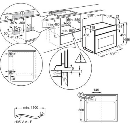ELECTROLUX cepeškrāsns LVL8E09Z