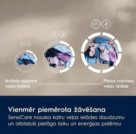 ELECTROLUX veļas žāvētājs EW7D283VE