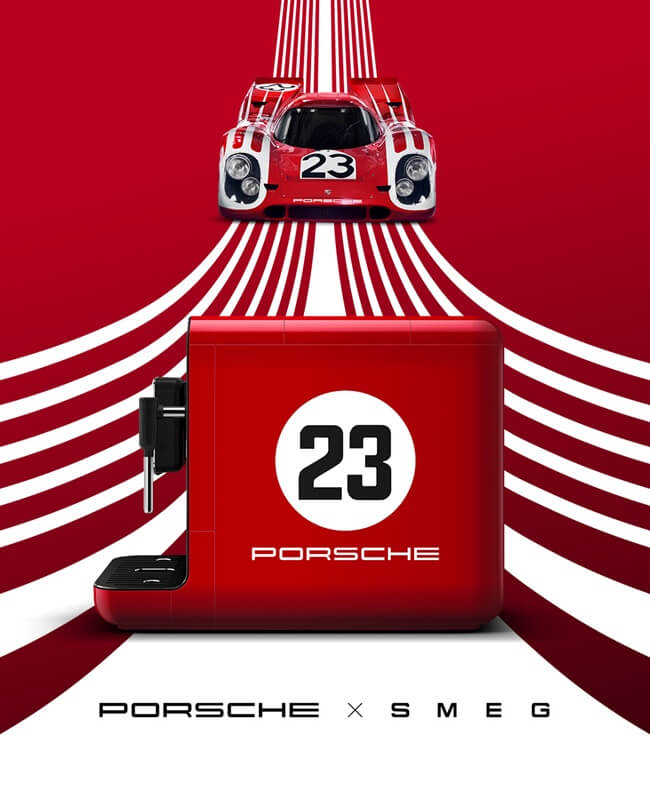 SMEG x Porsche kafijas automāts BCC12917EU