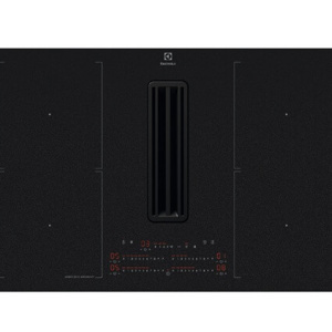 ELECTROLUX indukcijas virsma ar integrētu tvaika nosūcēju KCC84450CZ