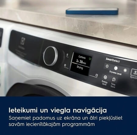 ELECTROLUX veļas žāvētājs EW9D787KCE