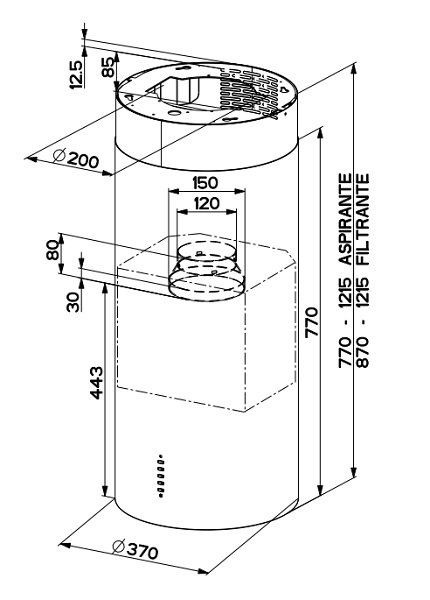 FABER CYLINDRA ISOLA PLUS 335.0492.563_2 FABER CYLINDRA ISOLA PLUS 335.0492.563
