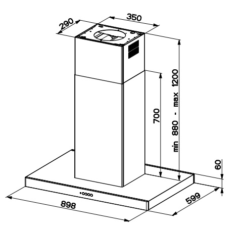 FABER STILO ISOLA BK MATT (325.0618.792)