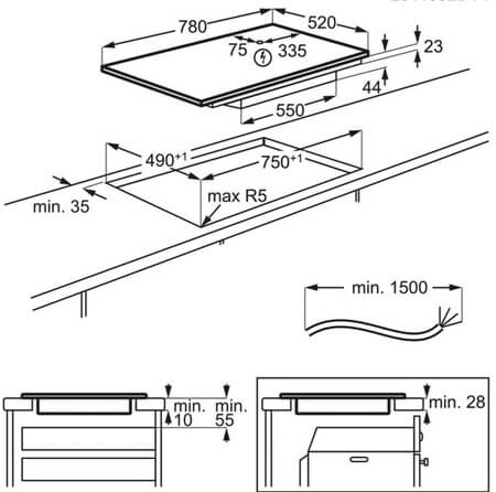 indukcijas-plits-virsma-aeg-ti84if00fb-izmeri AEG indukcijas plīts virsma TI84IF00FB