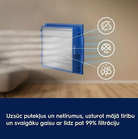 ELECTROLUX putekļu sūcējs - robots ER81UW3SW