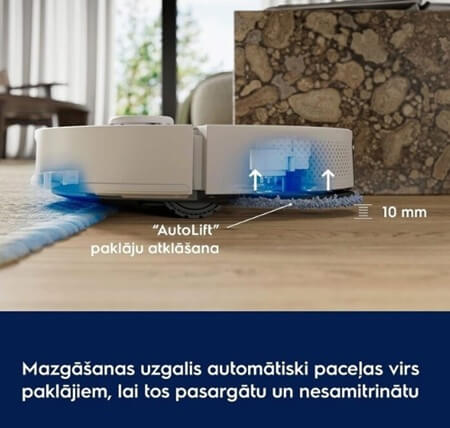 ELECTROLUX putekļu sūcējs - robots ER81UW3SW