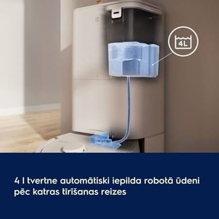 ELECTROLUX putekļu sūcējs - robots ER81UW3SW