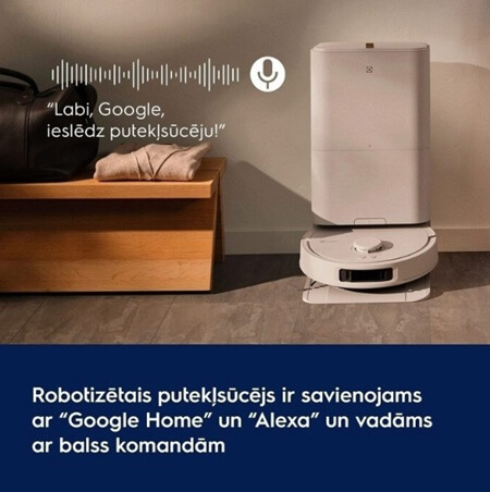 ELECTROLUX putekļu sūcējs - robots ER81UW3SW