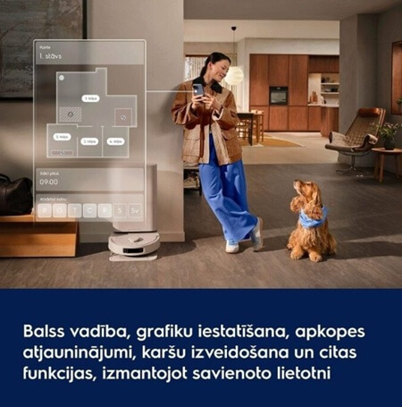 ELECTROLUX putekļu sūcējs - robots ER81UW3SW