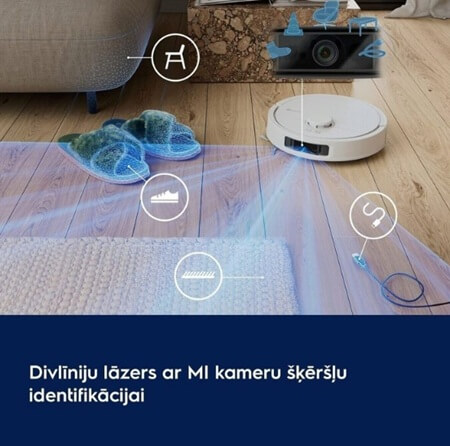 ELECTROLUX putekļu sūcējs - robots ER81UW3SW