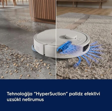 ELECTROLUX putekļu sūcējs - robots ER81UW3SW