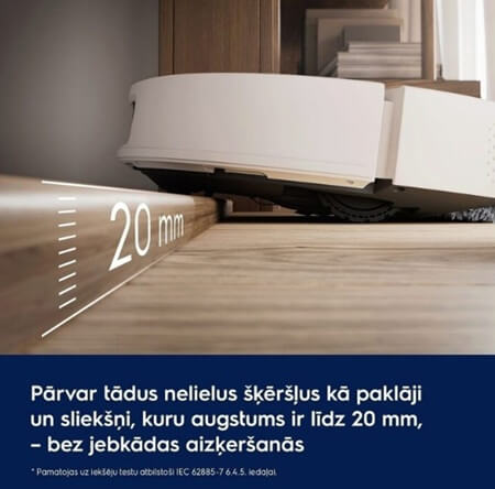 ELECTROLUX putekļu sūcējs - robots ER81UW3SW