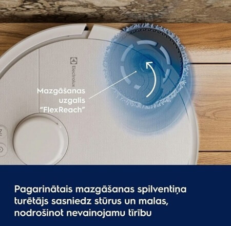 ELECTROLUX putekļu sūcējs - robots ER81UW3SW