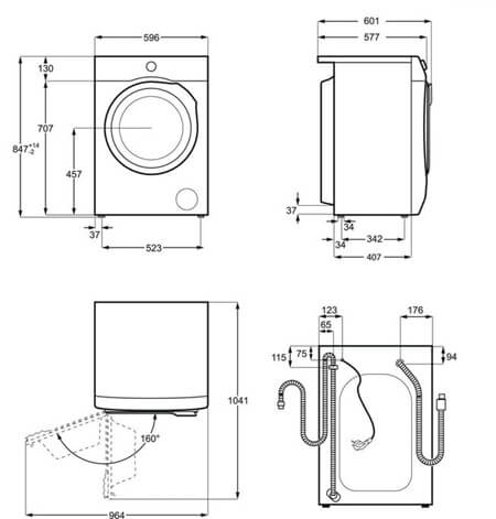 velas-masina-electrolux-ew6f9482e-izmeri ELECTROLUX veļas mašīna EW6F9482E
