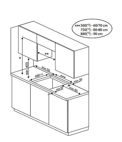 BEKO indukcijas plīts virsma HII64720QUF2T