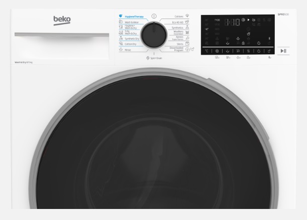 BEKO veļas mazgājamā mašīna ar žāvētāju B5DFT58447W