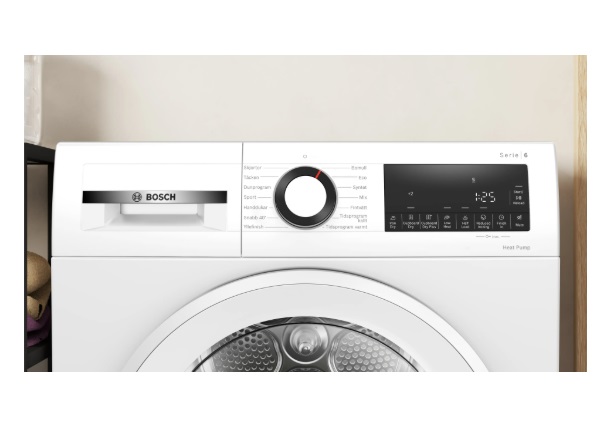 BOSCH siltumsūkņa tipa veļas žāvētājs WQG2320LSN