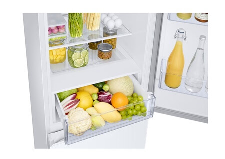 ledusskapis-samsung-rb34c670eww-stikla-plaukti SAMSUNG ledusskapis RB34C670EWW