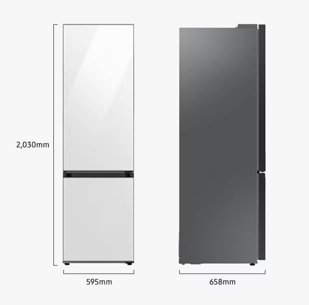 SAMSUNG ledusskapis RB38C6B2E22