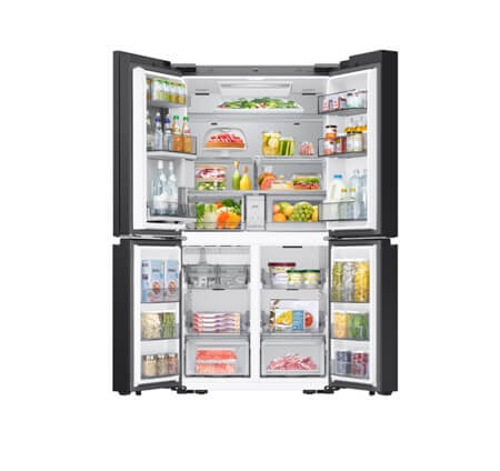 ledusskapis-samsung-rm90f67ceceo-side-by-side-hibrida-dzesesana SAMSUNG ledusskapis RM90F67CECEO