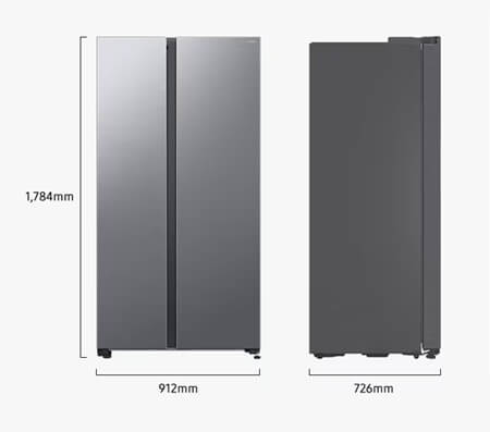 SAMSUNG ledusskapis RS70F64KETEO