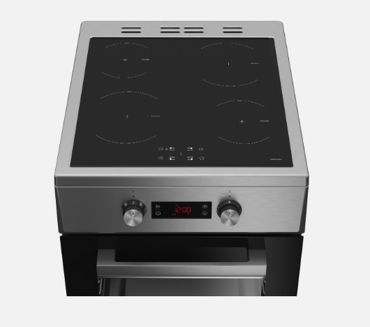 BEKO indukcijas plīts ar elektrisko cepeškrāsni FSM59300XCS