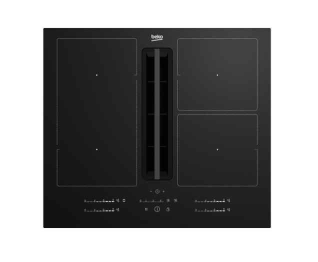 BEKO indukcijas plīts virsma ar nosūcēju HIXI64700UF