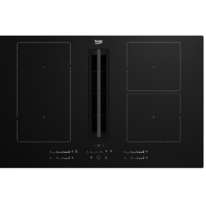 BEKO indukcijas plīts virsma ar tvaika nosūcēju HIXI84700UF