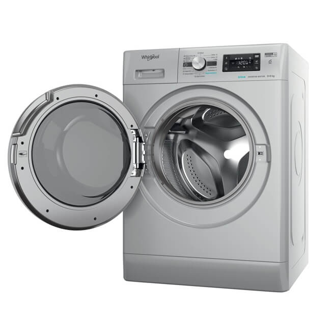 WHIRLPOOL veļas mazgājamā mašīna ar žāvētāju FFWDB964489SBSVEE