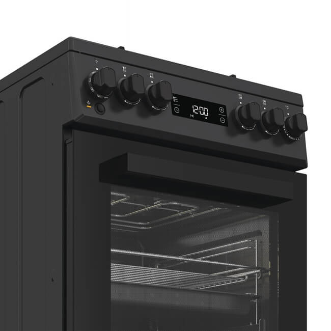 Whirlpool gāzes plīts ar elektrisko cepeškrāsni W5G8LMSWTA