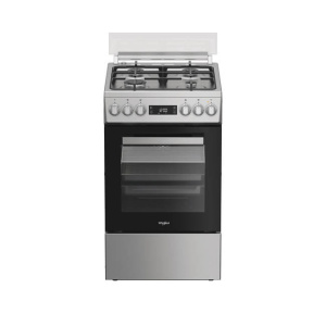 Whirlpool gāzes plīts ar elektrisko cepeškrāsni W5G8LMX