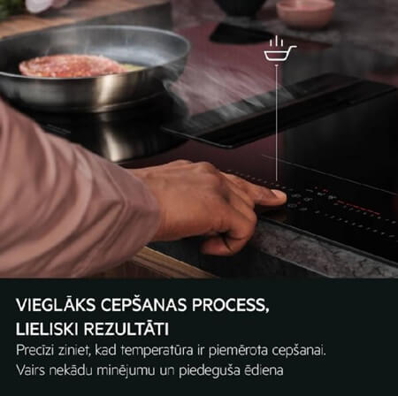 indukcijas-virsma-ar-integretu-tvaika-nosuceju-aeg-th84cc23cz-melna-mateta-hob2hood-funkcija AEG indukcijas virsma ar integrētu tvaika nosūcēju TH84CC23CZ