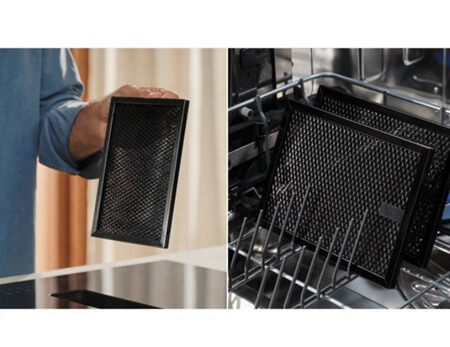 ELECTROLUX indukcijas virsma ar integrētu tvaika nosūcēju ECC63410CB
