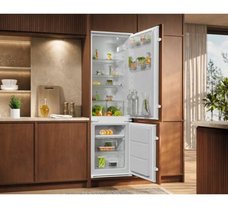 ledusskapis-ar-saldetavu-apaksa-electrolux-ena6le18s-iebuvejams-sliding-door-sistema ELECTROLUX ledusskapis ar saldētavu apakšā ENA6LE18S