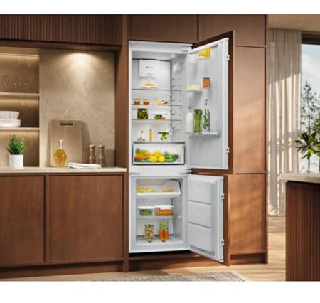 ELECTROLUX ledusskapis ar saldētavu apakšā ENA7CE18S3