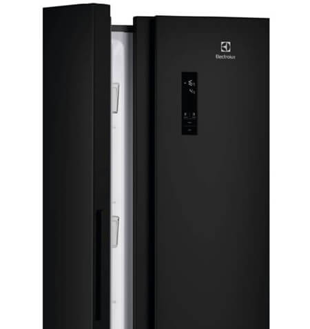 side-by-side-ledusskapis-electrolux-eat6me53k0-divdurvju-ledusskapis-melns ELECTROLUX side by side ledusskapis EAT6ME53K0
