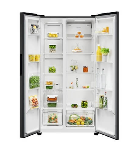 side-by-side-ledusskapis-electrolux-eat6me53k0-divdurvju-ledusskapis-no-frost ELECTROLUX side by side ledusskapis EAT6ME53K0