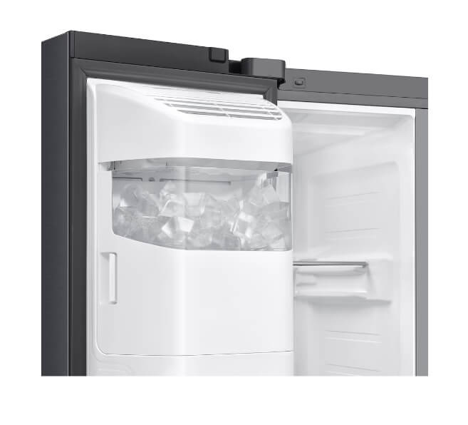 SAMSUNG side by side ledusskapis RS90F66BEFEO