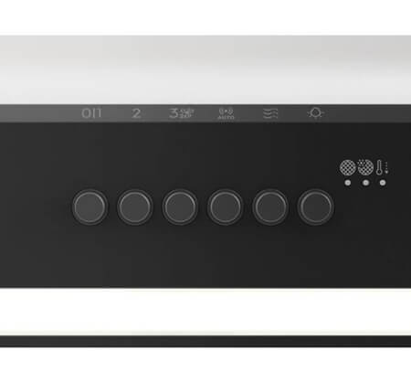 tvaika-nosucejs-electrolux-lfg818k-vadibas-panelis ELECTROLUX tvaika nosūcējs LFG818K