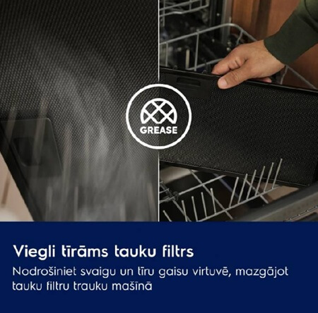ELECTROLUX tvaika nosucējs LFT819K